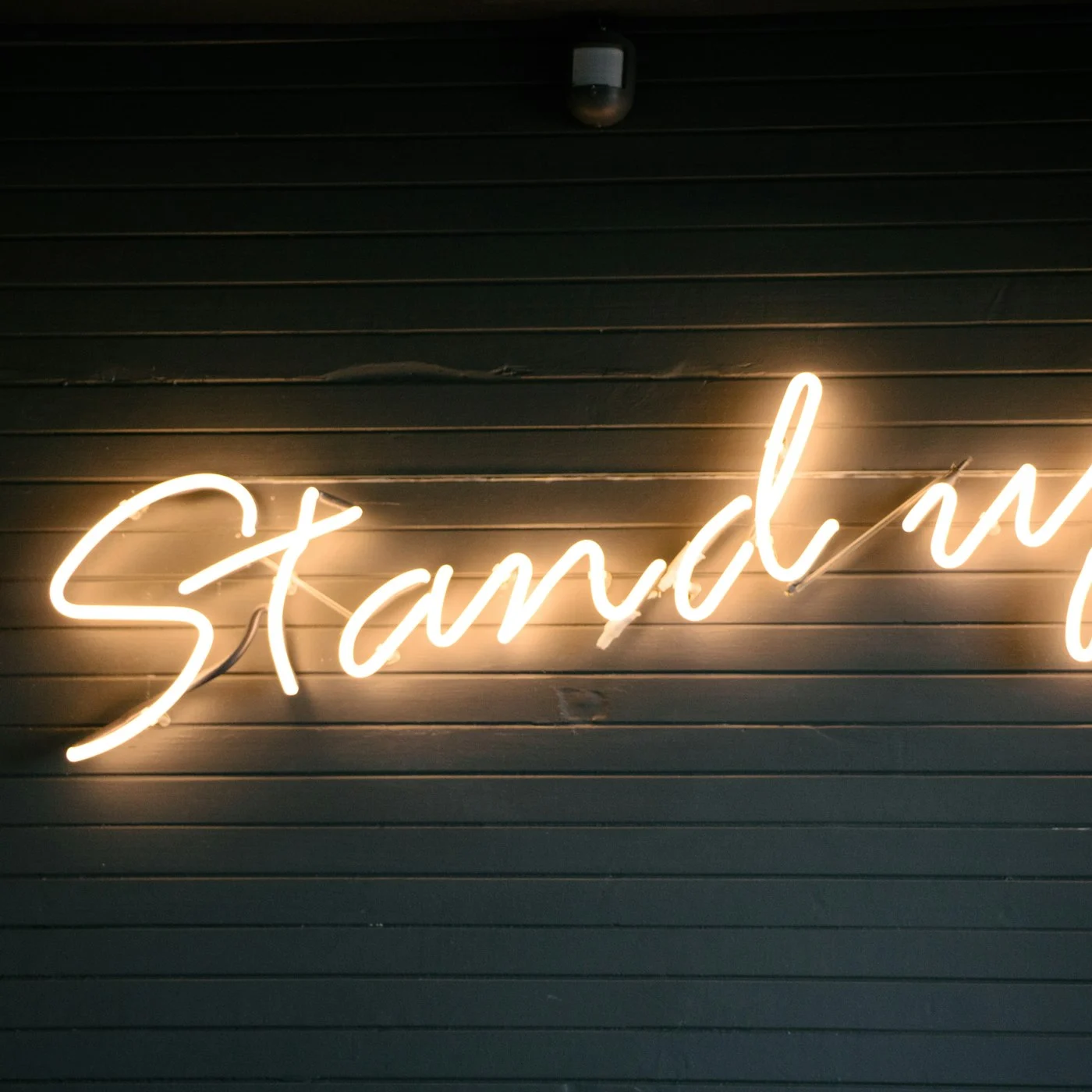 Custom Neon Name Sign – view 2